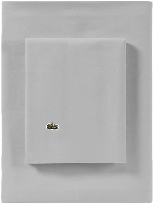 Solid Cotton Percale Sheet Set, Full