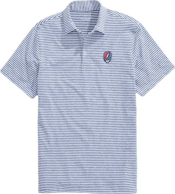 Grateful Dead x vineyard vines Winstead Stripe Sankaty Polo