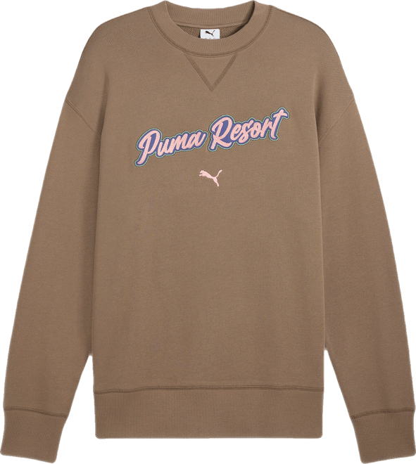 PUMA PREMIUM ESSENTIALS Relaxed Graphic Crew, Top