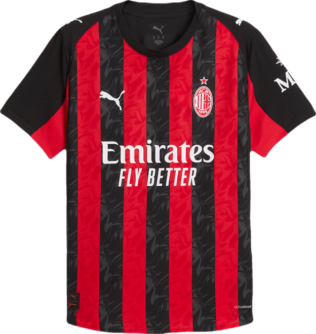 PUMA AC Milan '25/'26 Home Authentic Soccer Jersey