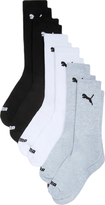 PUMA Half-Terry Crew Socks (3 Pairs)