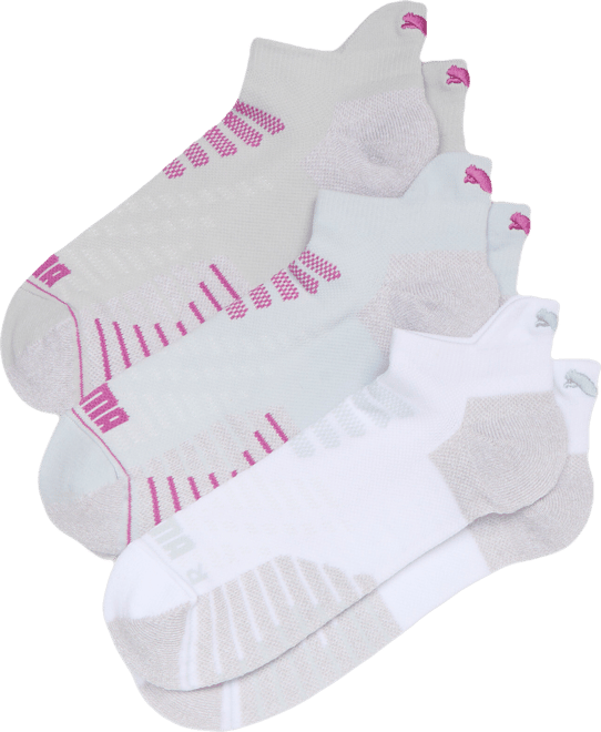 PUMA Half-Terry Low Cut Socks (3 Pairs)