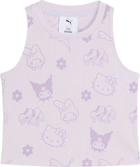 PUMA x HELLO KITTY® AND FRIENDS Ribbed Tank Top, Toddlers