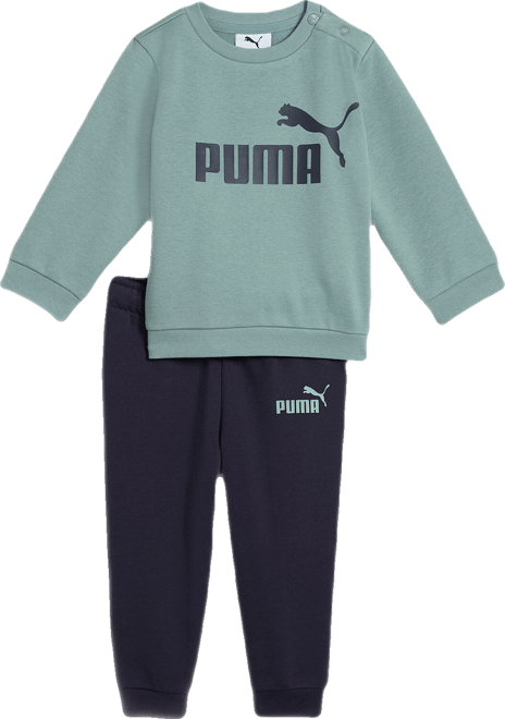 PUMA 2-Piece Minicats Essentialss' Crew Sweatshirt And Pants Set, Toddlers