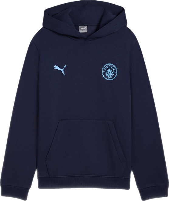 PUMA Manchester City Soccer Essentials Big Hoodie, Kids