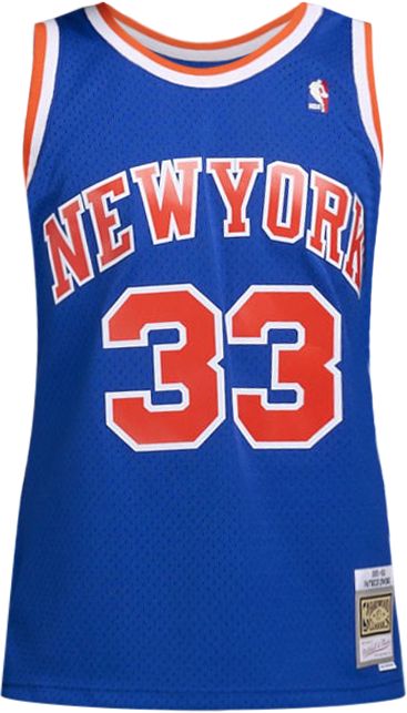 Mitchell & Ness NEW YORK 33 ユニフォーム New 91-92 Patrick Ewing #33 Knicks Mens Mitchell & Ness CNY