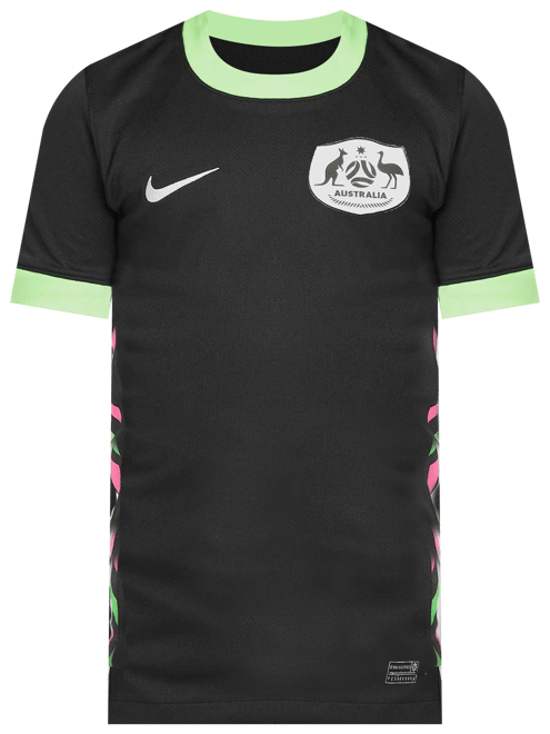 Australia 2025/26 Stadium Away Older Kids' Nike Dri-FIT Football Replica Shirt