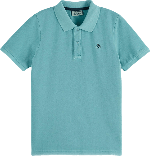 Little and Big Boys Garment Dyed Pique Polo Shirt