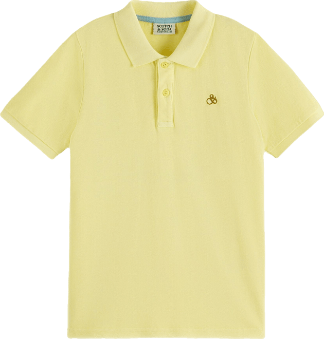 Little and Big Boys Garment Dyed Pique Polo Shirt