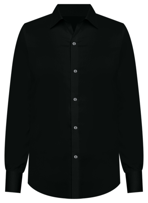 Men's Slim Fit Long Sleeve Button-Front Dobby Cotton Shirt