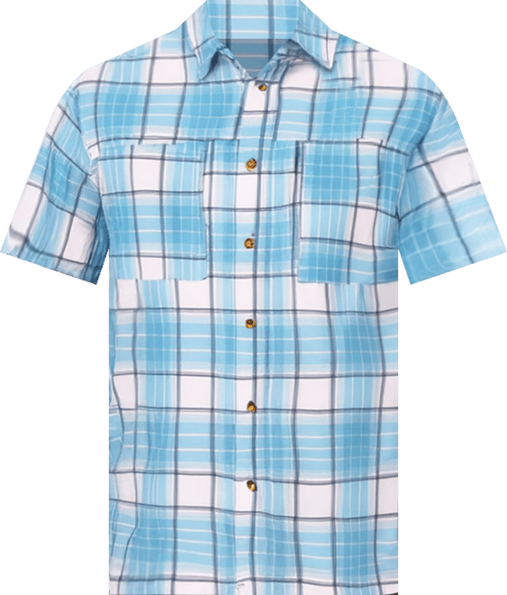 Men's Double Pocket Short Sleeve Performance Shirt