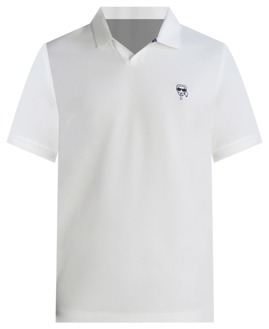 Men's Short Sleeve Karl Head Logo Pique Polo Shirt