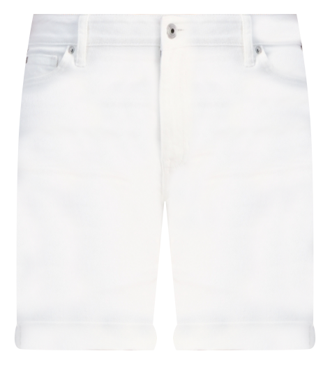 Juniors' Cuffed Hem Bermuda Denim Shorts