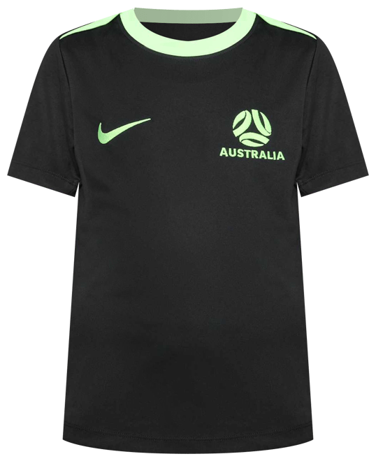 Australia Academy Pro Older Kids' Nike Dri-FIT Football Knit Short-Sleeve Top