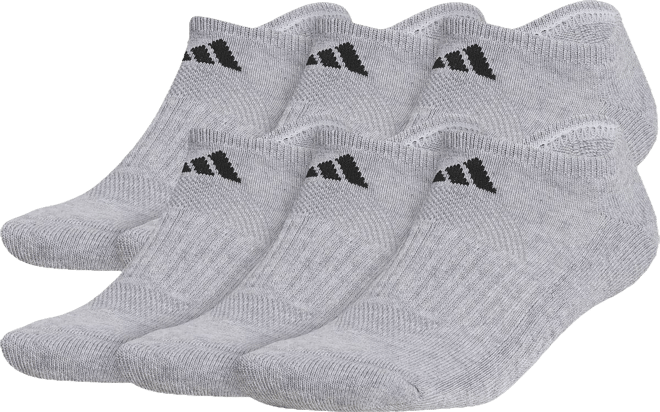 adidas Unisex Performance 6-Pack No Show Socks
