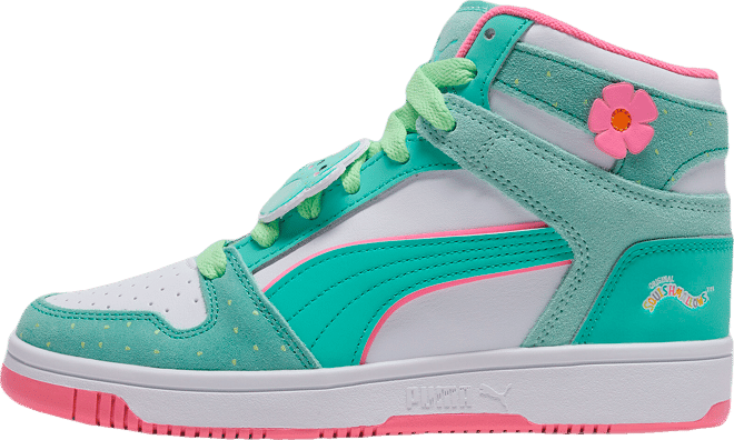 PUMA x SQUISHMALLOWS Rebound Layup Graciela Big Kids' Mid-Top Sneakers