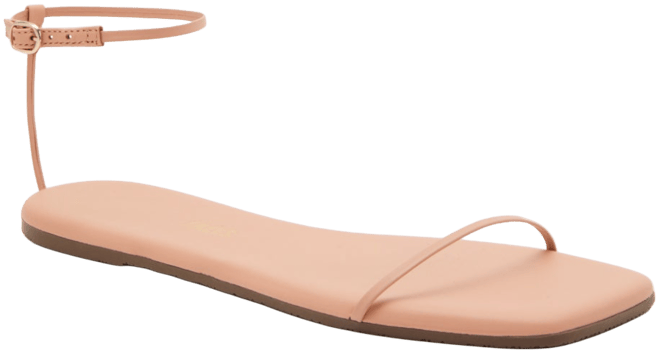 Nude Beach Square Toe Twiggy Sandals