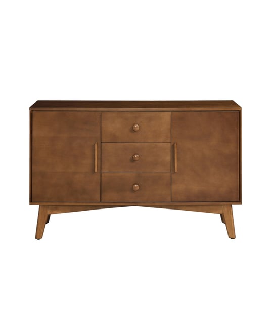Streamdale Walnut Sideboard Buffet Cabinet