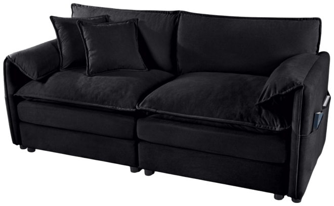 Streamdale Oversized Chenille Loveseat Sofa