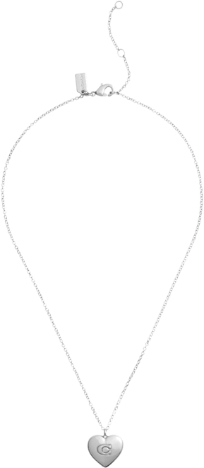 Signature Puffy Heart Pendant Necklace