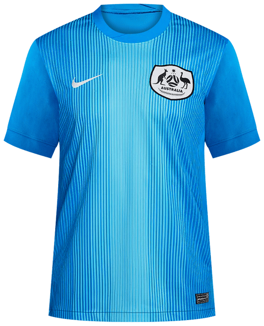 Australia 2025 Stadium Goalkeeper Men's Nike Dri-FIT Football Replica Short-Sleeve Shirt