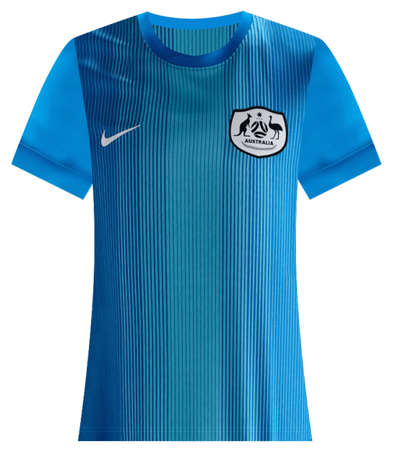 Australia 2025 Stadium Goalkeeper Women's Nike Dri-FIT Football Replica Short-Sleeve Shirt