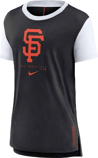 Women's Black San Francisco Giants Local Touch Fashion Top