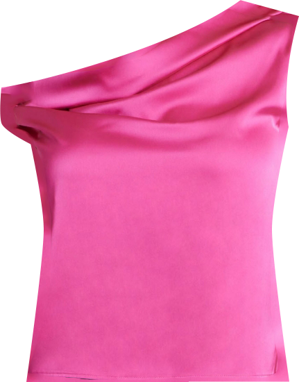 Women's Plus Size Twisted Satin Top