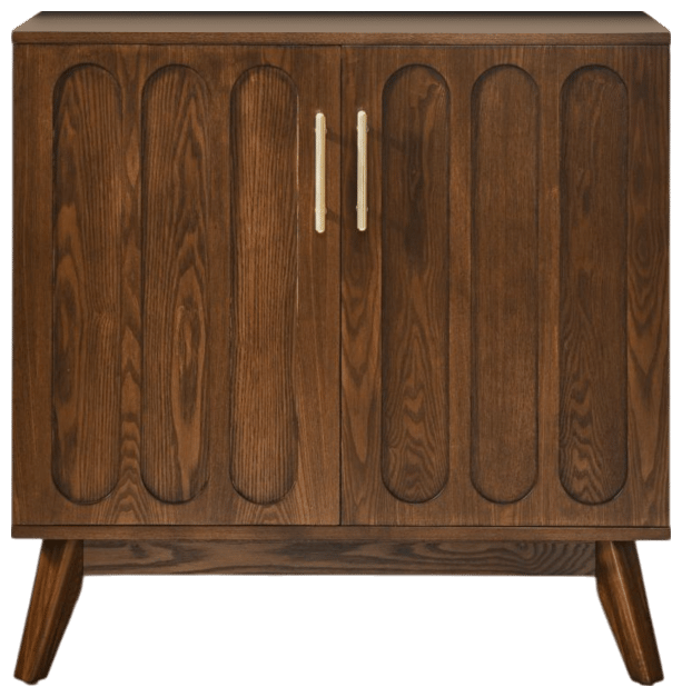 Streamdale Mid Century Fluted Sideboard Cabinet