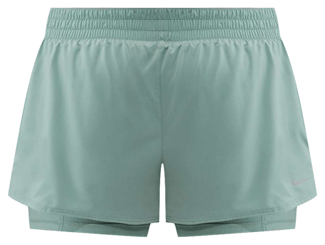 Nike Dri-FIT One Women's High-Waisted 3" 2-in-1 Shorts (Plus Size)