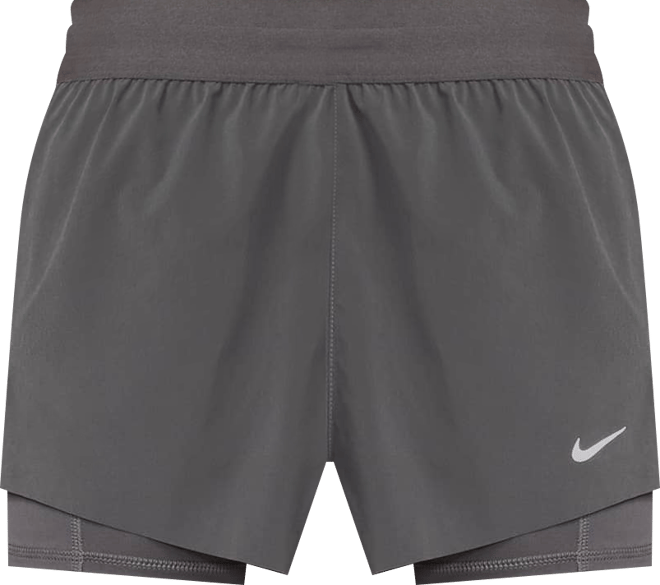 Nike Swift 女款 Dri-FIT 中腰二合一跑步短褲