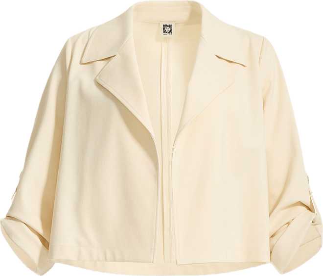 Bedford Stretch Drapey Short Trench Coat