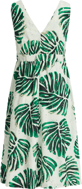 Floral Fit and Flare Midi Dress