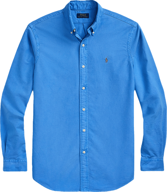 Polo Ralph Lauren Men's Classic Fit Mineral-Dyed Oxford