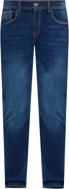 Men's Modern Fit Saddle Stitch Jeans