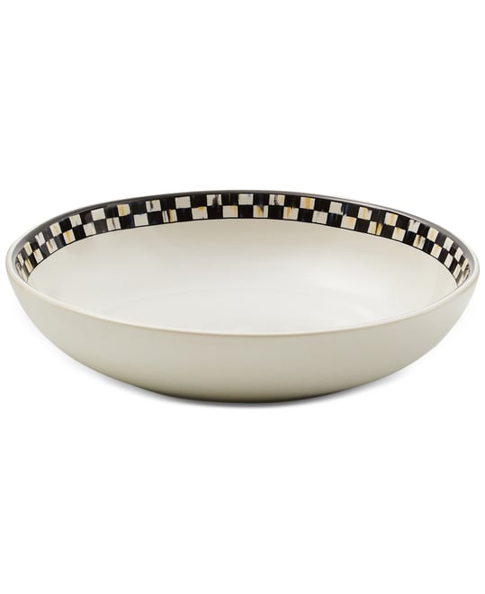 Courtly Check Everyday Pasta Bowls, Set of 4