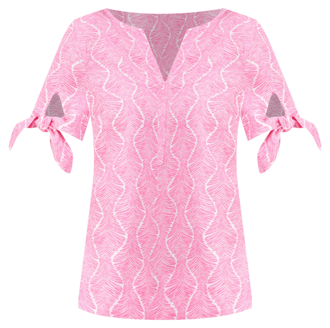 売れ筋商品|||チャータークラブ カットソー トップス レディース Petite Fern Grotto Printed Linen Top, Exclusively at Macy's Confetti Pink Charter Club Petite Fern Grotto Printed Linen Top
