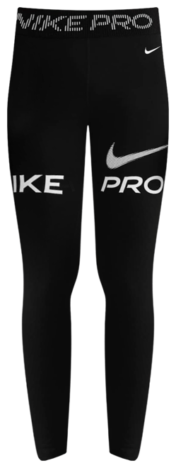 Nike Pro Women's Mid-Rise 7/8 Mesh-Panel Graphic Leggings