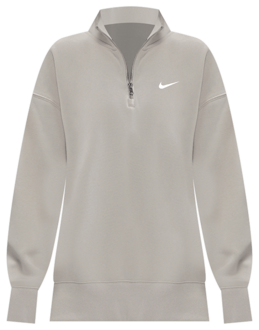Nike Sportswear Phoenix Fleece Sudadera oversized con cierre de 1/4 para mujer