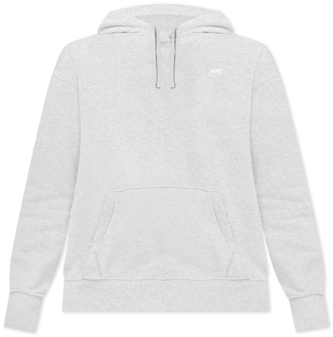 Nike Sportswear Club Fleece Sudadera con gorro sin cierre para mujer (talla grande)