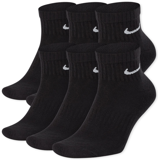 Nike Everyday Cushioned Calcetines de entrenamiento hasta el tobillo (6 pares)