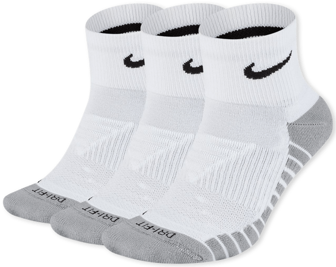 Nike Everyday Max Cushioned Calcetines de entrenamiento hasta el tobillo (3 pares)