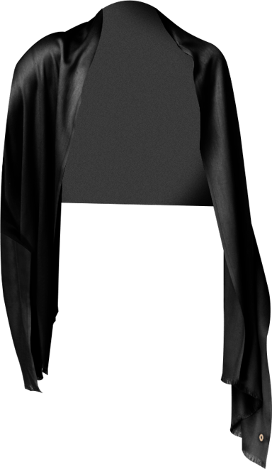 Women's Solid Satin-Feel Pashmina Scarf