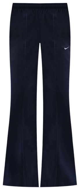 Nike Sportswear Chill Terry French-Terry-Hose mit mittelhohem Bund und offenem Saum (Damen)