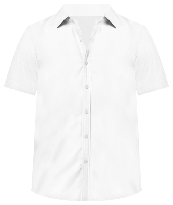 Men's Solid Stretch Button-Front Shirt