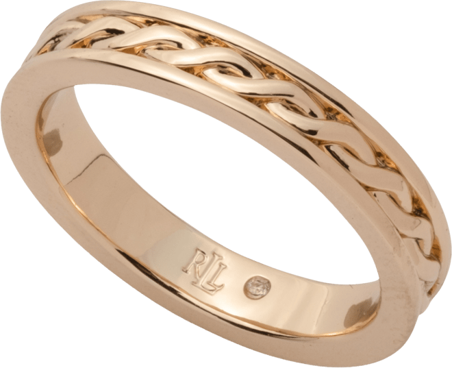 Lauren Ralph Lauren Gold-Tone Crystal Roundell Flex Bracelet