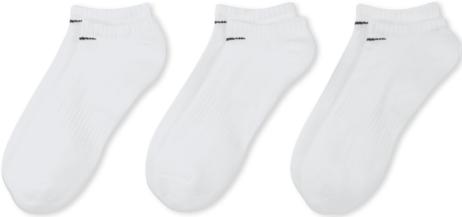 Nike Everyday Cushioned Training No-Show Socks (3 Pairs)