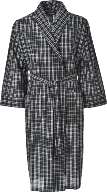 Men's Big and Tall Woven Shawl Robe