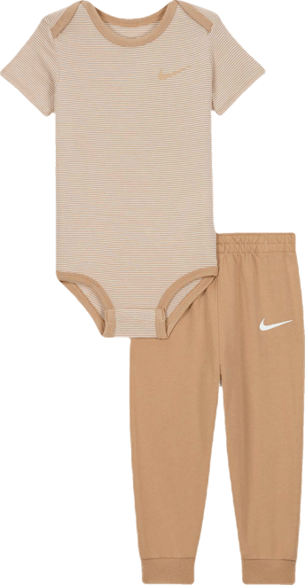 Nike Baby (12-24M) Striped Bodysuit and Joggers Set