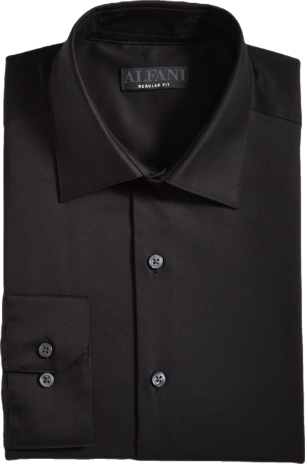 Men's Regular-Fit Temperature Regulating Solid Dress Shirt, Created for Macy's